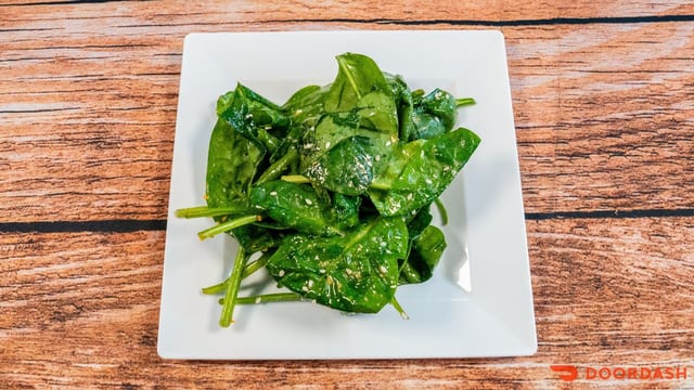 Sesame Spinach Salad.